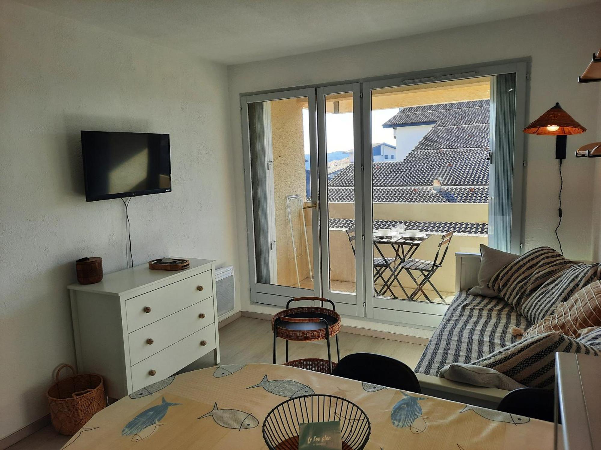 Studio Renove Seignosse, A 2 Min De La Plage, Balcon Sud, Proche Commerces Et Parc Aquatique - Fr-1-239-871 Exteriör bild